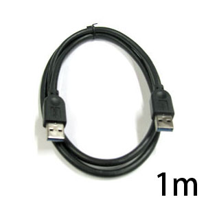 COMON USB3.0 A Type(オス)-A Type(オス) 黒 1m 3AA-10
