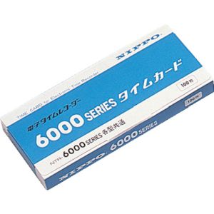 ニッポー ニッポー TC-6000 タイムカード NTR-6000用 カード