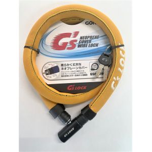 五輪工業 ゴリン GORIN ゴリン GS6-1200N ネオプレーンカバーワイヤーロック ヘーゼル GORIN 五輪工業