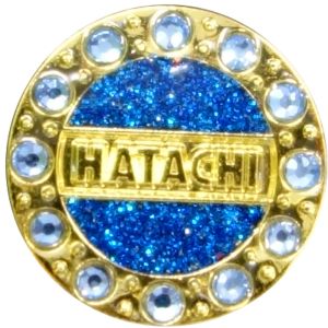 羽立工業 ＨＡＴＡＣＨＩ ハタチ BH6035 グラウンドゴルフ クリスタルマーカー ブルー 27 HATACHI