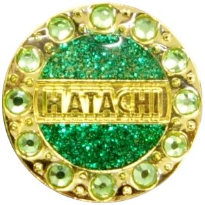 羽立工業 ＨＡＴＡＣＨＩ ハタチ BH6035 グラウンドゴルフ クリスタルマーカー グリーン 35 HATACHI