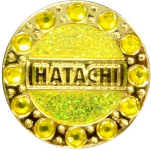 羽立工業 ＨＡＴＡＣＨＩ ハタチ BH6035 グラウンドゴルフ クリスタルマーカー イエロー 45 HATACHI