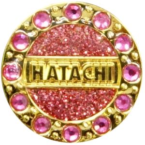 羽立工業 ＨＡＴＡＣＨＩ ハタチ BH6035 グラウンドゴルフ クリスタルマーカー ピンク 64 HATACHI