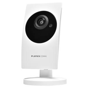 プラネックス PLANEX Planex 防犯カメラ スマカメカメラ一発! (Wi-Fi/有線LAN対応)スタンダードモデル CS-W90FHD2 ホワイト