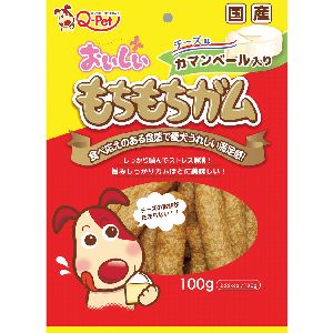 九州ペットフード 九州ペットフード おいしい もちもちガム チーズ入り 100g 犬 おやつ