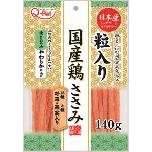 九州ペットフード KPF 九州ペットフード 国産鶏ささみ細切り野菜入り 140g KPF