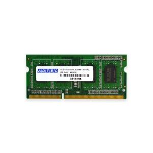 アドテック ADTEC アドテック ADS12800N-H4G DDR3-1600 SO-DIMM 4GB 省電力