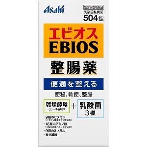 アサヒグループ食品 Asahi アサヒ エビオス整腸薬 504錠