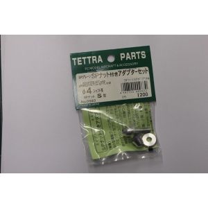 テトラ TETTRA テトラ EPプレーン用SPナットS付キアダプターセットφ4用 4S 983