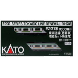 カトー KATO KATO 10-1786 E231系1000番台東海道線 更新車 増結セットB 2両 Nゲージ カトー