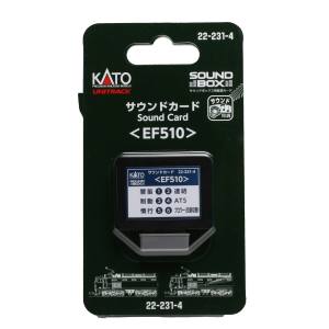 カトー KATO カトー 22-231-4 サウンドカード EF510 Nゲージ カトー