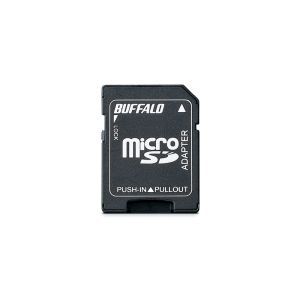 バッファロー BUFFALO バッファロー BSCRMSDA microSDカード/SDメモリーカード変換アダプター
