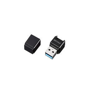 バッファロー BUFFALO バッファロー USB3.0 Type-A対応 microSD専用カードリーダー/ライター ブラック BSCRM100U3BK