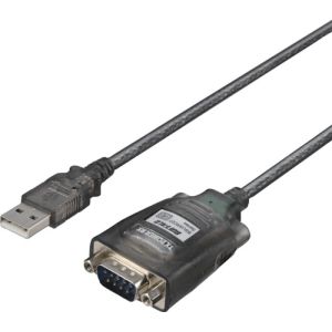 バッファロー バッファロー BSUSRC0710BS USBシリアル変換ケーブル ブラックスケルトン 1m