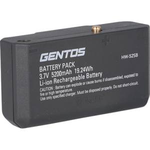 ジェントス GENTOS ジェントス HW-52SB ヘッドライト用専用充電池