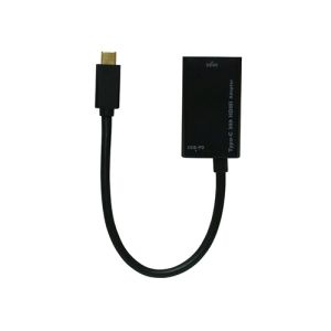 ミヨシ MCO ミヨシ USB-PD対応 Type-C変換アダプタ HDMIタイプ USA-PHD1/BK