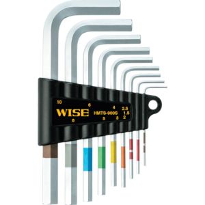 ワイズ WISE ワイズ HMTS-900S 六角棒レンチ9本セットNC 標準サイズ