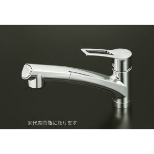 KVK KVK KM5021ZTHS 流し台用 シングルレバー式 混合栓 撥水