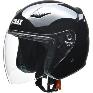 リード工業 LEAD リード工業 SJ-8 ジェットヘルメット ブラック Mサイズ LEAD