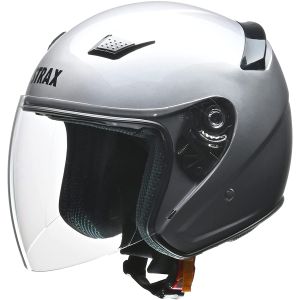 リード工業 LEAD リード工業 SJ-8 ジェットヘルメット シルバー Lサイズ LEAD