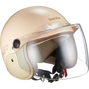 リード工業 LEAD リード工業 QJ3 セミジェットヘルメット パールアイボリー フリーサイズ LEAD