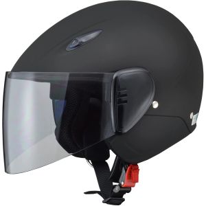 リード工業 LEAD リード工業 RE35 セミジェットヘルメット セリオ ハーフマットブラック フリーサイズ LEAD
