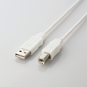 エレコム(ELECOM) RoHS対応USBケーブル/5.0m/ホワイト USB2-ECO50WH