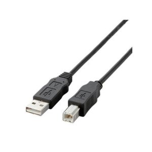 エレコム(ELECOM) RoHS対応USBケーブル/2.0m/ブラック USB2-ECO20