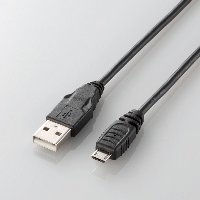 エレコム ELECOM エレコム MPA-AMB015BK Micro-USB A-MicroB ケーブル