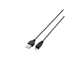 エレコム(ELECOM) USB2.0ケーブル/A-microBタイプ/スリム/2m/ブラック U2C-AMBX20BK