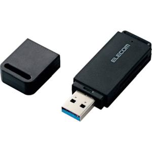 エレコム ELECOM エレコム ELECOM USB3.0高速メモリカードリーダ(スティックタイプ) ブラック MR3-D013SBK