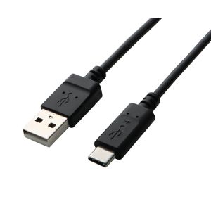 エレコム ELECOM エレコム TB-AC10NBK タブレット用ケーブル A-C USB2.0 1.0m ブラック