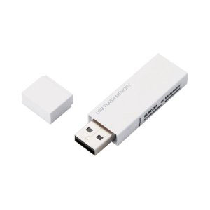 エレコム ELECOM エレコム ELECOM キャップ式USBメモリ ホワイト 16GB MF-MSU2B16GWH