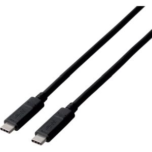 エレコム ELECOM エレコム MPA-CC13A20NBK USB3.1ケーブル C-C、PD対応 2.0m ブラック