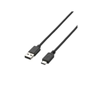 エレコム ELECOM USB2.0ケーブル/A-Cタイプ/ノーマル/0.5m/ブラック U2C-AC05BK