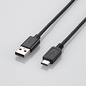 エレコム(ELECOM) USB2.0ケーブル/A-Cタイプ/ノーマル/4m/ブラック U2C-AC40BK