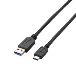 エレコム(ELECOM) USB3.1ケーブル/A-Cタイプ/ノーマル/0.5m/ブラック USB3-AC05BK