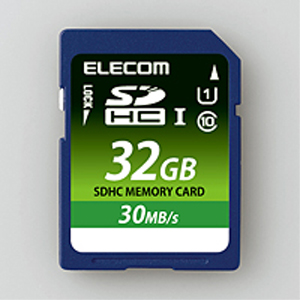 エレコム(ELECOM) SDHCカード/データ復旧サービス付/UHS-I 30MB/s/32GB MF-FS032GU11LRA