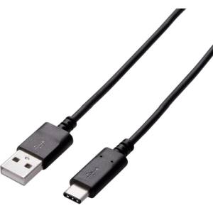 エレコム ELECOM エレコム ELECOM USB2.0ケーブル(認証品、A-C) 2m ブラック MPA-AC20NBK
