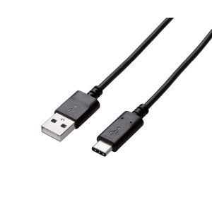 エレコム ELECOM エレコム ELECOM USB2.0ケーブル(認証品、A-C) 2m ブラック MPA-AC30NBK