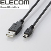 エレコム(ELECOM) タブレットPC用USBケーブル（A-mini-B） 1m TB-M10BK