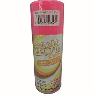 シントー シントー 2845-1 蛍光スプレー ピンク 180ML