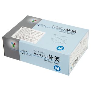 竹虎 竹虎 サージマスクN-95 折りたたみ式 M 50枚入 76073