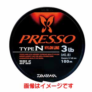 ダイワ DAIWA ダイワ プレッソ タイプN 2lb 100m TYPE-N DAIWA