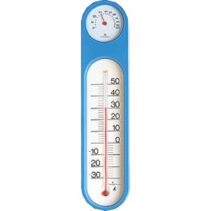 シンワ測定 SHINWA シンワ測定 48932 温湿度計 PCオーバル ブルー