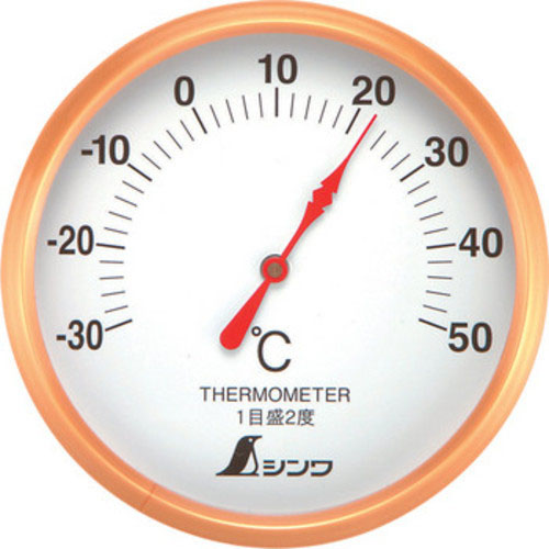  シンワ測定 SHINWA シンワ測定 72689 温度計 S-1 丸型 10cm