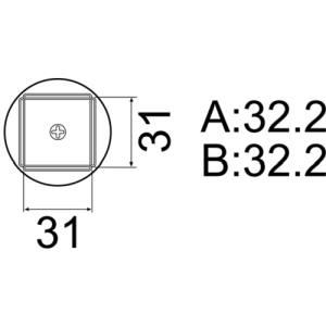 白光 HAKKO 白光 A1265B ノズル QFP ホットエアー用