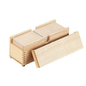小柳産業 OYANAGI 小柳産業 木製業務用かつ箱 タモ材 小