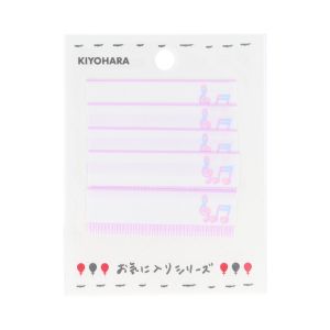 清原 KIYOHARA 清原 お気に入りシリーズ ネームラベルSS 音符 MOW812 KIYOHARA