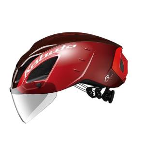 オージーケーカブト OGK KABUTO オージーケーカブト ヘルメット AERO-R2 S/M 55-58cm クリムゾンレッド OGK KABUTO